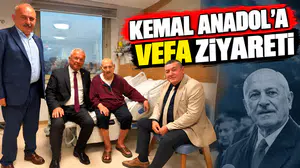 KEMAL ANADOL'A VEFA ZİYARETİ