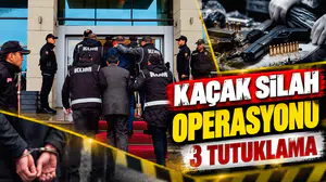 KAÇAK SİLAH OPERASYONU : 3 TUTUKLAMA
