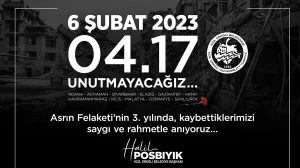 Ereğli’de 6 Şubat Deprem Şehitleri Anılıyor