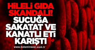 Hileli gıda skandalı! Sucuğa sakatat ve kanatlı eti karıştı