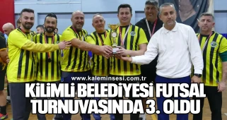 Kilimli Belediyesi Futsal Turnuvasında 3. Oldu
