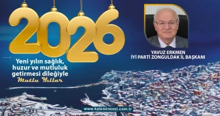 Yavuz Erkmen yeni yılı kutladı