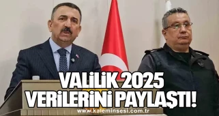 Valilik 2025 Verilerini Paylaştı!