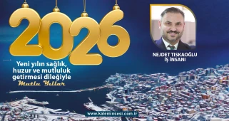 Nejdet Tıskaoğlu yeni yılı kutladı