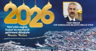 Fırat Birkan yeni yılı kutladı