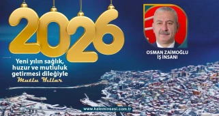 Osman Zaimoğlu yeni yılı kutladı