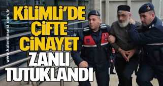 Kilimli’de çifte cinayet: Zanlı çıkarıldığı mahkemece tutuklandı