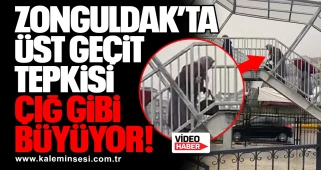 Zonguldak’ta üst geçit tepkisi çığ gibi büyüyor