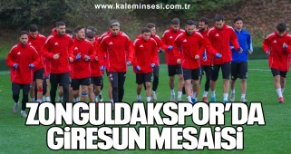 Zonguldakspor’da Giresun Mesaisi