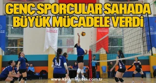 Genç Sporcular Sahada Büyük Mücadele Verdi