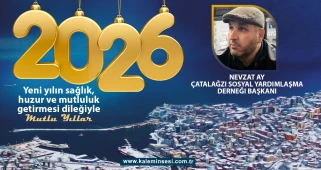 Nevzat Ay yeni yılı kutladı