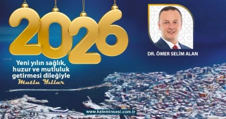 Dr. Ömer Selim Alan yeni yılı kutladı