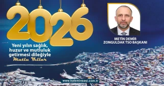 Metin Demir yeni yılı kutladı