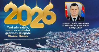 Barış Cücen yeni yılı kutladı