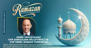 Deniz Yavuzyılmaz Ramazan bayramını kutladı