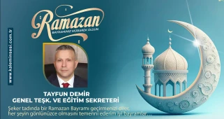 Tayfun Demir Ramazan bayramını kutladı
