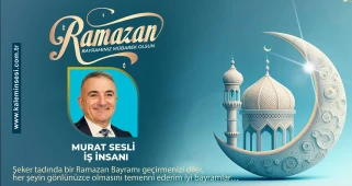 Murat Seslı̇ Ramazan bayramını kutladı