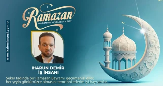 Harun Demı̇r Ramazan bayramını kutladı