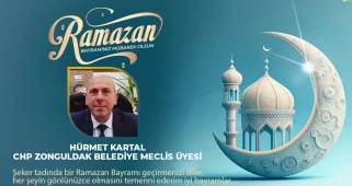 Hürmet Kartal Ramazan bayramını kutladı
