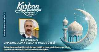 Fırat Bı̇rkan Kurban bayramını kutladı
