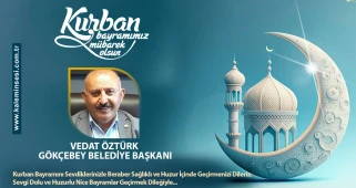 Vedat Öztürk Kurban bayramını kutladı