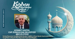 Hürmet Kartal Kurban bayramını kutladı