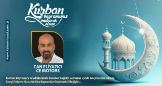 Can Eliyazıcı CE MOTORS Kurban bayramını kutladı