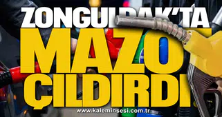 Zonguldak’ta mazot çıldırdı!