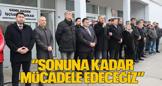 GMİS YÖNETİM KURULU ARMUTÇUK’TA MADENCİYİ BİLGİLENDİRDİ “SONUNA KADAR MÜCADELE EDECEĞİZ”