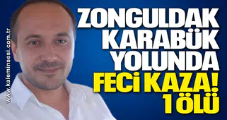 Zonguldak-Karabük Yolunda Feci Kaza: 1 Ölü