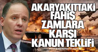 Deniz Yavuzyılmaz’dan akaryakıttaki fahiş zamlara karşı kanun teklifi