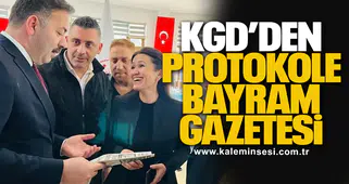KGD’den Protokole Bayram Gazetesi
