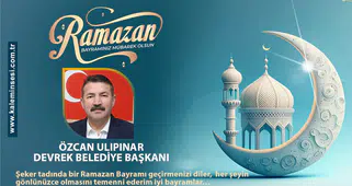 Özcan Ulupınar Ramazan bayramını kutladı