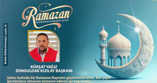 Kürşat Yağız Ramazan bayramını kutladı