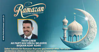 Fatih Çakır Ramazan bayramını kutladı