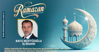 Batu Müftüoğlu Ramazan bayramını kutladı
