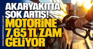 Akaryakıtta Şok Artış: Motorine 7,65 TL Zam Geliyor