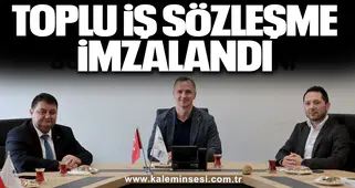 GMİS İLE GÜBRETAŞ SÖĞÜT ALTIN MADENİ ARASINDA TOPLU İŞ SÖZLEŞMESİ İMZALANDI