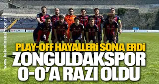Play-Off Hayalleri Sona Erdi: Zonguldakspor 0-0’a Razı Oldu