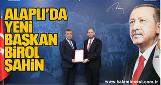AK PARTİ ALAPLI BİROL ŞAHİN'E EMANET