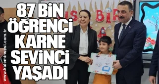Zonguldak’ta 87 Bin Öğrenci Karne Sevinci Yaşadı
