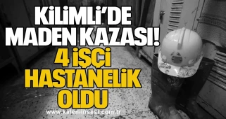 Kilimli’de Maden Kazası: 4 İşçi Hastanelik Oldu