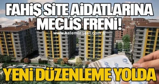 Fahiş Site Aidatlarına