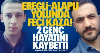 Ereğli-Alaplı Yolunda Feci Kaza: 2 Genç Hayatını Kaybetti