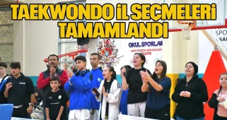 Taekwondo İl Seçmeleri tamamlandı