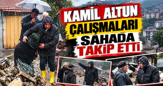 KAMİL ALTUN SAHADA...