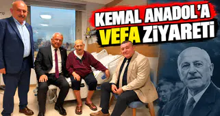 KEMAL ANADOL'A VEFA ZİYARETİ