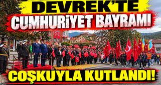 Devrek’te Cumhuriyet Bayramı Coşkuyla Kutlandı