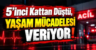 5’inci Kattan Düştü, Yaşam Mücadelesi Veriyor!