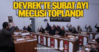 Devrek’te Şubat Ayı Meclisi Toplandı